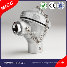 MICC KSE liga de alumínio pequena cabeça de conexão do termopar